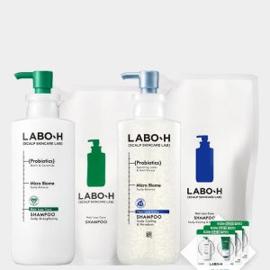 [라보에이치] [탈모증상완화] 두피강화 샴푸 400ml + 리필 400ml + 증정 DT33XX00045