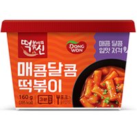 동원에프앤비 떡볶이의신 매콤달콤떡볶이 160g