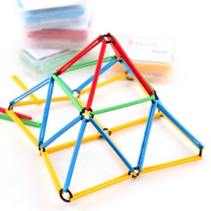 에듀카코리아 폴리스틱 60 블럭장난감 창의 연결블럭