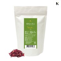 네이쳐티 히비스커스 허브차 잎차 벌크 100g 차