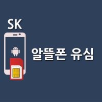 SK 알뜰요금제 알뜰폰 유심 통신사 데이터 무제한 유심