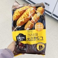 동원 퀴진 크리스피 치즈핫도그 400g x 1개 종이박스포장