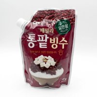 CW 청우 팥빙수팥 빙수재료 패밀리통팥 스파우트 750g