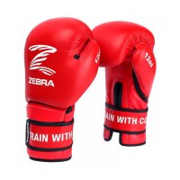 지브라 복싱 글러브 - [ZPEG01] ZEBRA Performance Training Gloves red /권투 킥복싱 무에타이 MMA 종합격투기