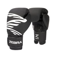 지브라 복싱 글러브 - [ZFTG01] ZEBRA FITNESS Training Gloves black /권투 킥복싱 무에타이 MMA 종합격투기