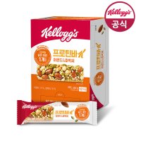 켈로그 프로틴 에너지바 아몬드 앤 호박씨 30g x12개