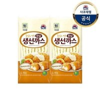 사조대림 대림냉동 속이 꽉 찬 통살생선까스 600g x2개