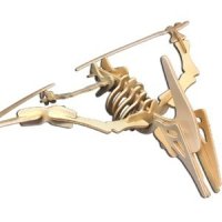 3D 입체 나무퍼즐 공룡 프테라노돈 조립키트 쥬라기