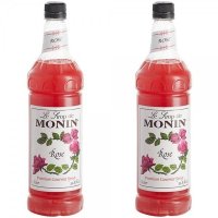 Monin 모닌 프리미엄 로즈 장미 시럽 1L 2팩