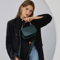 세미코드 lode bag - dark green plain BT73XX00014