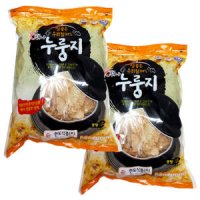 한도식품 국내산쌀 맛나 누룽지 3kg x 2개