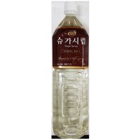 시럽 슈가 리치스 1 5L X6 리치스시럽 소스 조미료