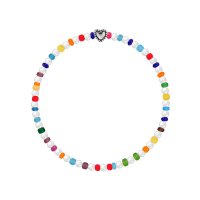 밀튼스텔리 IridescentRonud Crystal Beads Bracelet MSJ-BZJ90030