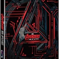 [블루레이] 어벤져스: 에이지 오브 울트론 : 스틸북 한정판 콤보팩 (2disc: 3D+2D) [The Avengers: Age of Ultron]