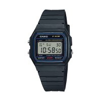 카시오 Casio 클래식 디지털 스포츠 시계 레진 스트랩 F91W-1