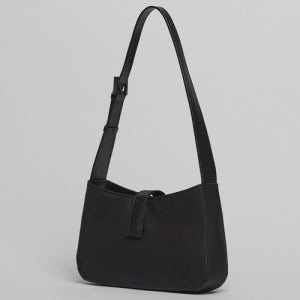 [메르미엘] marion tote bag leather (nylon) black
