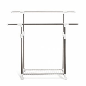 홈라이프 2단 이동식 옷걸이 행거