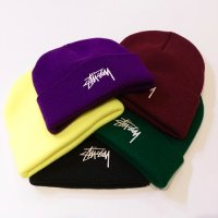 STUSSY STOCK CUFF BEANIE 스투시 스톡 커프 캠핑 비니