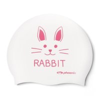 피닉스 키즈 동물친구들 래빗 실리콘수모 화이트 [동물친구들 (WhiteRabbit)]