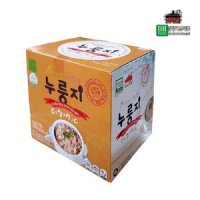 대한 유기가마솥 간편 찹쌀 누룽지 250g 50gx5 x3