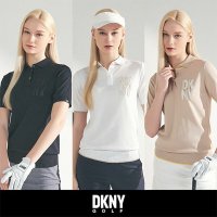 DKNY GOLF 여성 니트 반팔 카라티 1종 HDGS229203