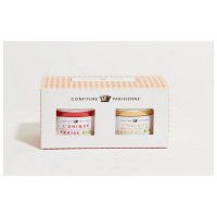 Confiture Parisienne 꽁피튀르 파리지엥 프랑스 유니크 내추럴 딸기 살구 잼 100g 2종 세트 200g