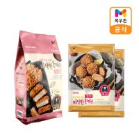 목우촌 프라임 통등심 돈까스500g 한입 돈까스500gx2