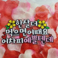 [디자인031]생신토퍼 한살 더 먹으면 어때요 어차피 멋질텐데 예쁠텐데 생일토퍼