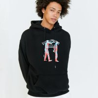 아임낫어휴먼비잉 TWO MANS HOODIE -