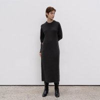 JAIN SONG 제인송 Wool Ribbed Dress PFE JUJN204