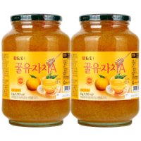 담터 꿀유자차A 2kg x 2개