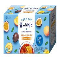 담터 콜드브루티 복숭아 패션후르츠 홍차 20T 30g