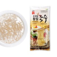 국산 구수한 순수 우리밀 통밀면 400g 아기국수