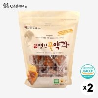 김규흔 한과 명인 꿀약과 파우치형 500g X 2봉지