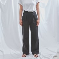 딜레탕티즘 투턱 새미 와이드 팬츠베이지 SEMI WIDE PANTS 2TUCK