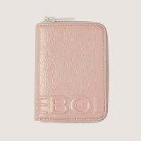 [홈보이스포츠클럽]enamel zip cardholder(애나멜지퍼카드홀더) - 연핑크