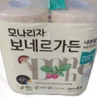 모나리자 보네르가든 내추럴 키친타올 2겹 200매x4롤