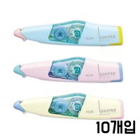 플러스 수정테이프 10개입 646022 5mm6m 리필가능 색랜덤 WH-645