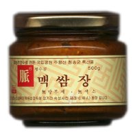 장독에 장기간 숙성 재래식된장500g 2개