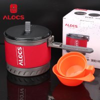 Alocs 야외 캠핑 조리 냄비 에너지 절약 조리기구 S11 CW-S10