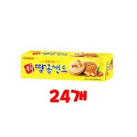 크라운 국희 땅콩샌드 70g 24개