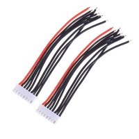 RTS 7셀 8핀 배터리 밸런스 커넥터 케이블 25 9V 2개입 -2 54XH Silicon Wire Balance Cable- 22AWG