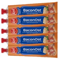 Kavli Baconost 베이컨 튜브 치즈 275g x5