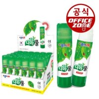 종이나라 종이나라 1600 나라풀 35g 1갑 12개 고체풀 딱풀 강력 접착 투명풀