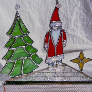 스테인드글라스 크리스마스트리 홈데코 무드등 집꾸미기, 더빛날