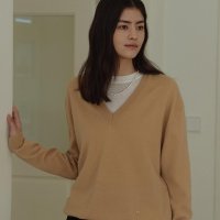 틸아이다이 Merino wool knit top