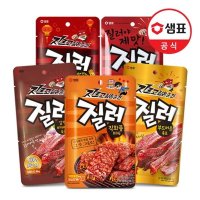 샘표 질러 육포 30g 간단혼술 소포장 패키지