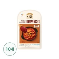 CJ제일제당 다담 매콤떡볶이양념 140g x 10개