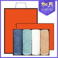 송월타올 송월 호텔용 타이탄 190g 4P 타올세트