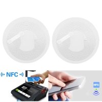 10 Pcs NFC 태그 스티커 키 순찰 레이블 RFID 태그 액세스 제어 카드 L38D NTAG213